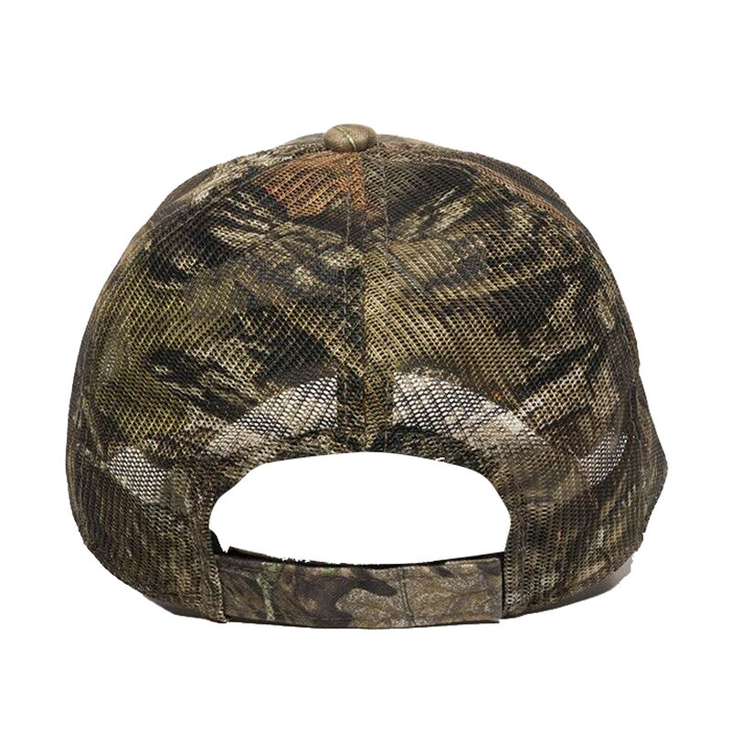 Outdoor Cap Men&rsquo;s Mossy Oak Flag Logo Mesh-Back Camo Cap image number 2
