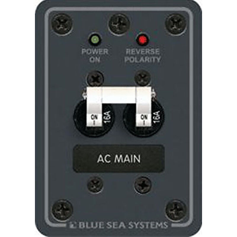 Blue Sea 230V AC Main Circuit Breaker Panel, 16A image number 1