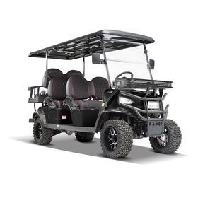 Kandi Kruiser 6-Passenger Electric Golf Cart with Lithium Battery, 15 MPH