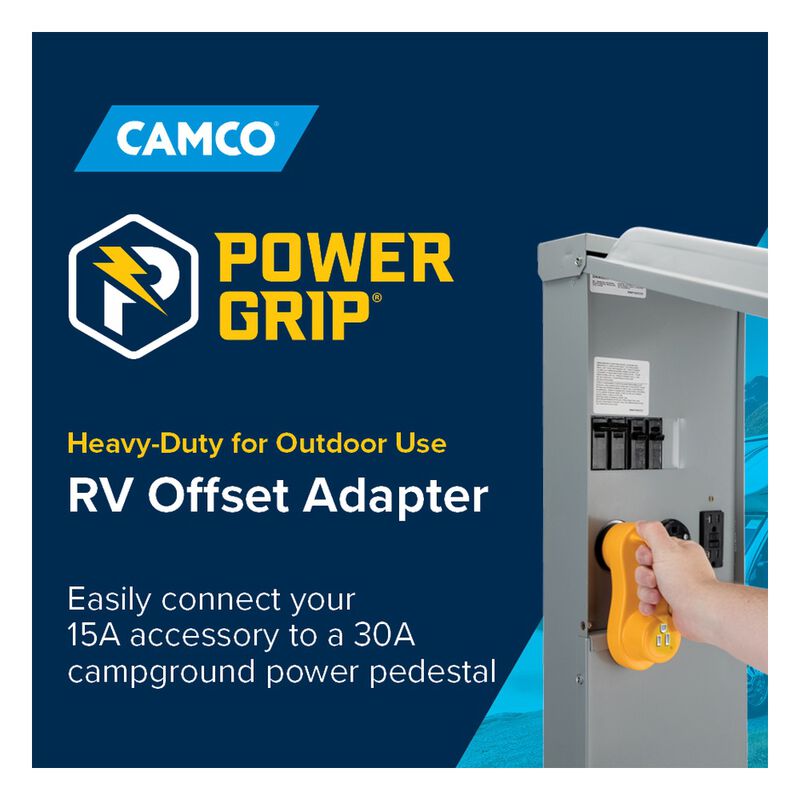 Camco Power Grip Electrical Offset Adapter image number 11