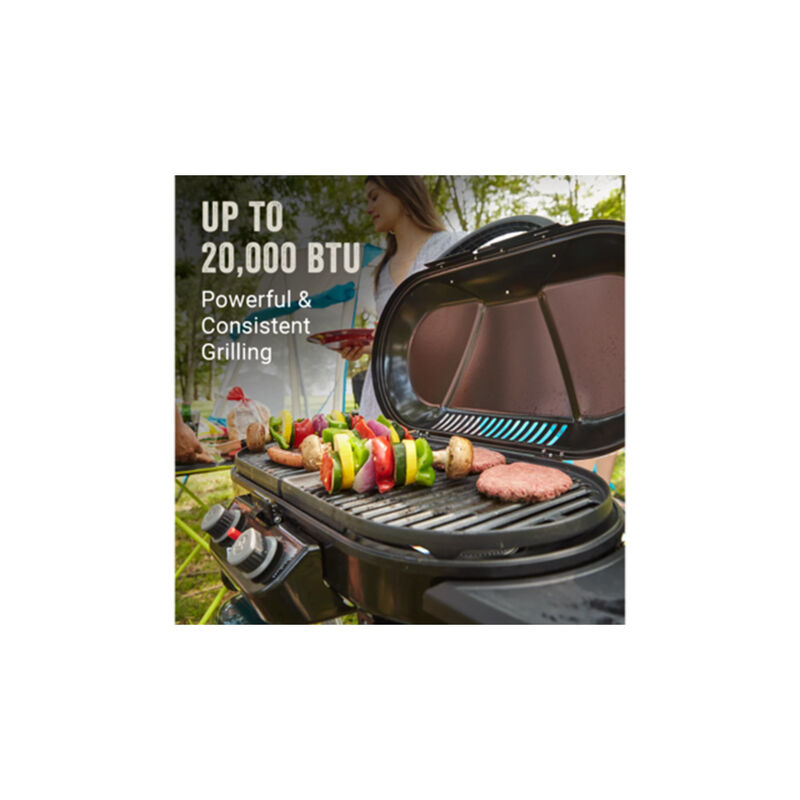 Coleman RoadTrip X-Cursion 2-Burner Portable Gas Grill, Red image number 13