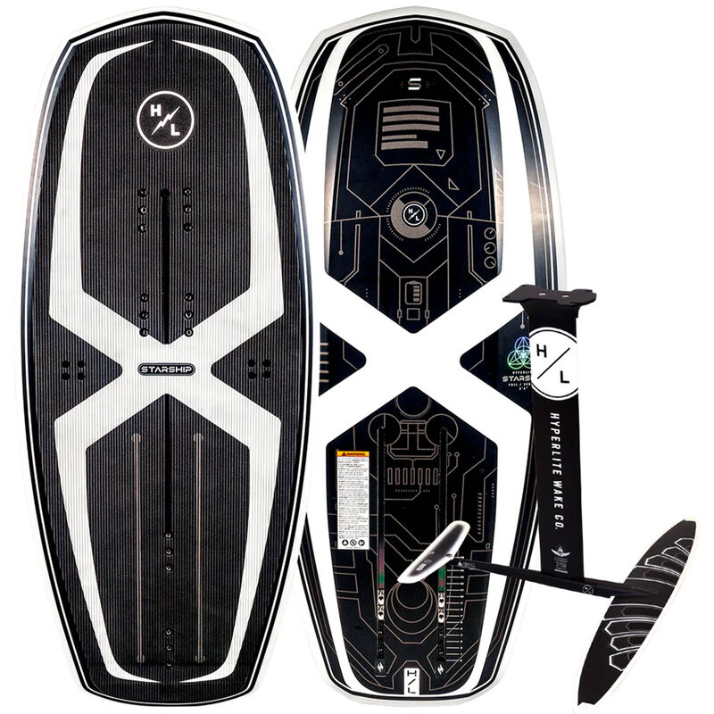 Hyperlite 3.8 Starship Foil Board w/ Raptor 1100 Foil Kit image number 1