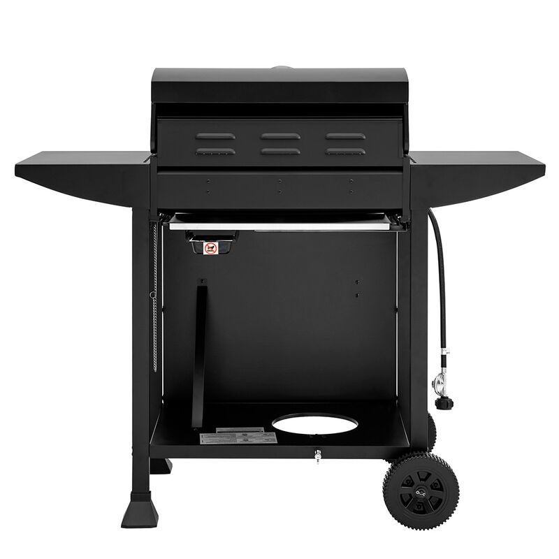 Royal Gourmet 3-Burner Propane Grill w/ Side Shelves & Rack image number 8