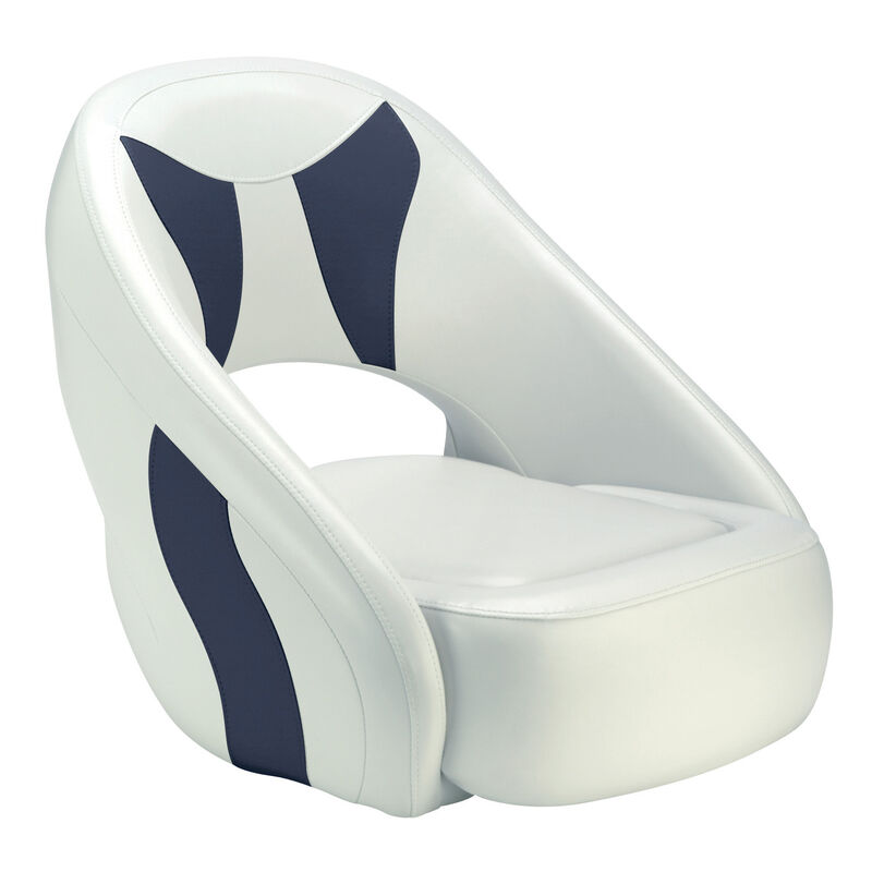 Attwood Avenir Fully Upholstered Seat, White Base image number 4