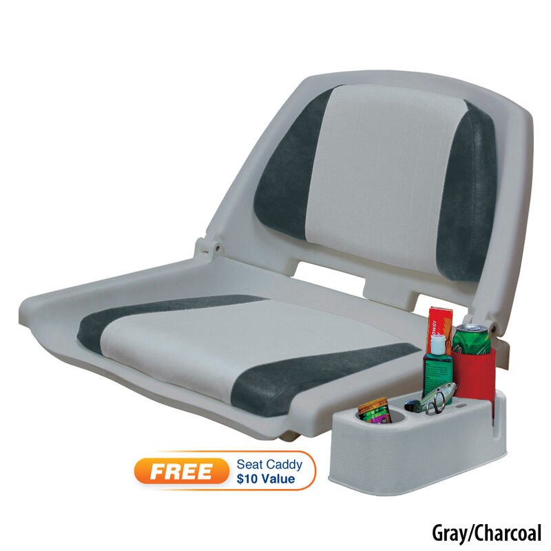Wise Folding Boat Seat With Caddy, Padded image number 8