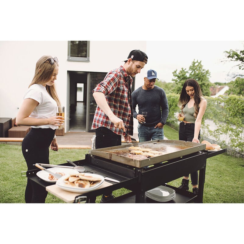 Razor 37" Original 4-Burner Griddle with Foldable Shelves image number 6