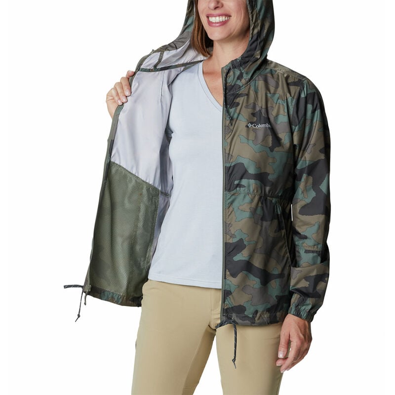 Columbia Women's Flash Forward Printed Windbreaker Jacket image number 10
