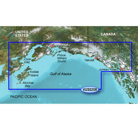 Garmin BlueChart g2 Vision - Anchorage to Juneau