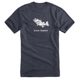 Livin' Country Men's Bass Short-Sleeve Tee