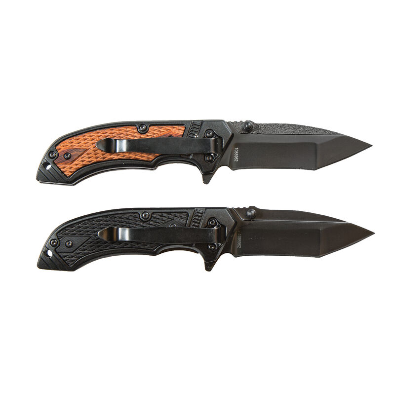 Smith & Wesson Folding Pistol Grip Knife Combo Pack image number 2