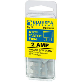 Blue Sea Systems ATO/ATC 2A Fuse (25 Pack)