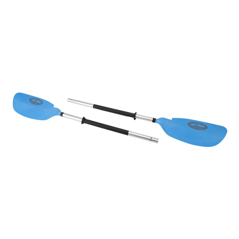 Crooked Creek Asymmetrical Blue Kayak Paddle  image number 2