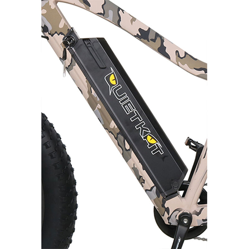 QuietKat Ranger 750-watt Electric Mountain Bike 17", Camo image number 6