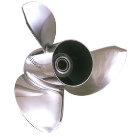 Michigan Ballistic 3-Blade Prop, Pressed Rubber Hub / SS, 13.5 dia x 22, RH