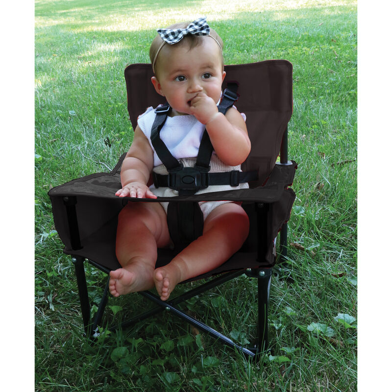 ciao! baby Pug Booster Compact Folding Booster Chair, Black image number 3