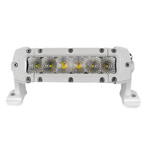 Marine Sport Single Row 8&rdquo; LED Light Bar, White