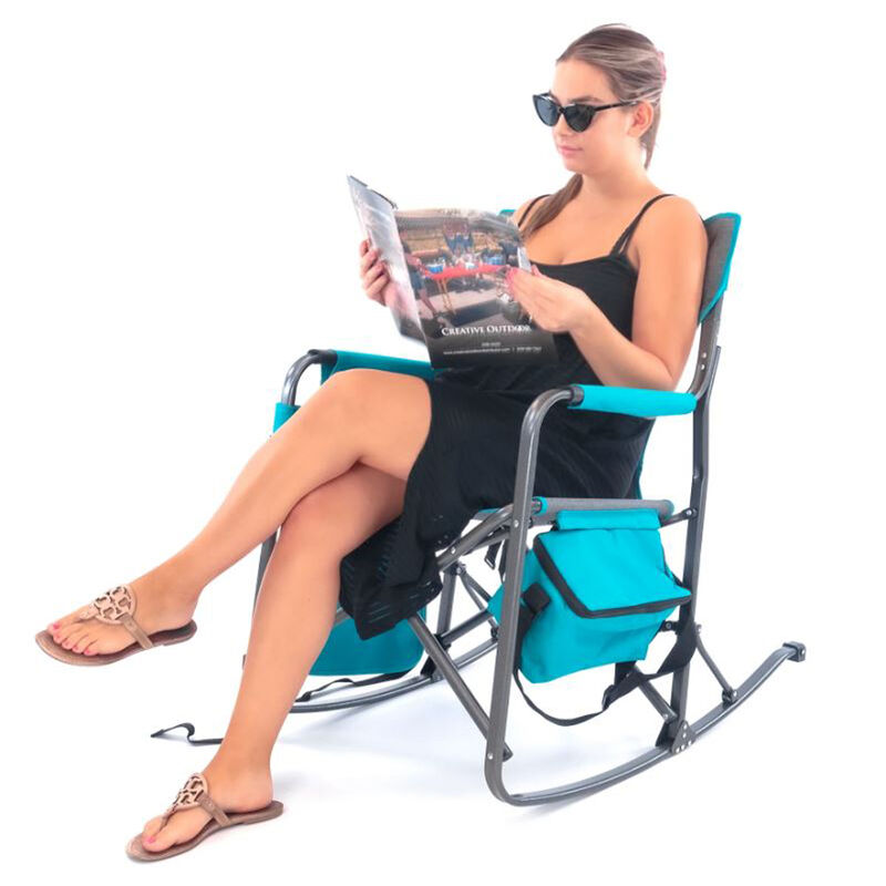 Creative Outdoor Folding Rocking Chair image number 7