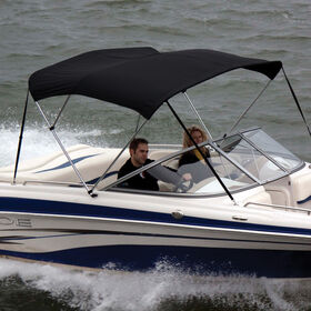 Shademate Sunbrella Stainless 3-Bow Bimini Top 5'L x 32''H 67''-72'' Wide