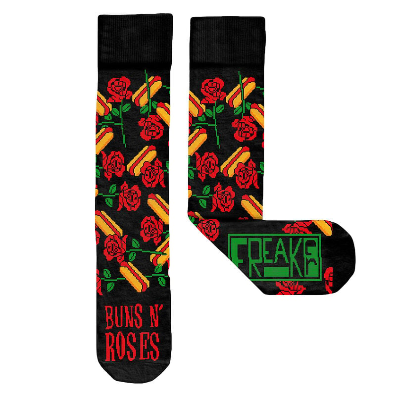Freaker Buns N’ Roses Socks image number 1
