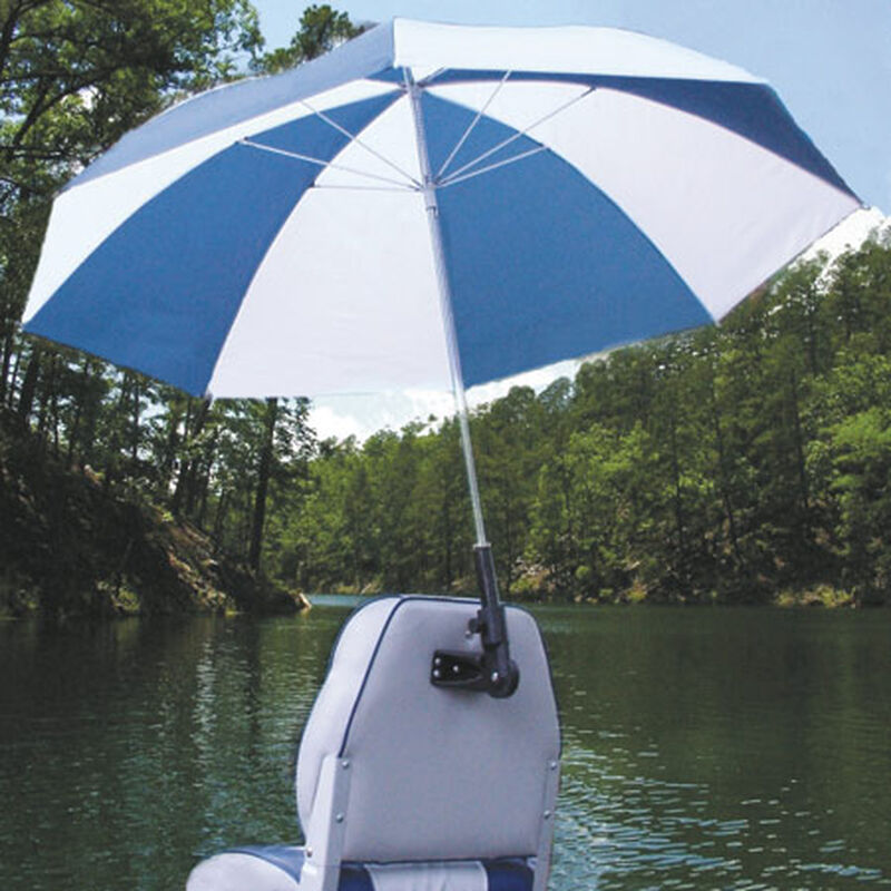 Boating umbrella, Real-Shade Boat Seat Umbrella with Bracket