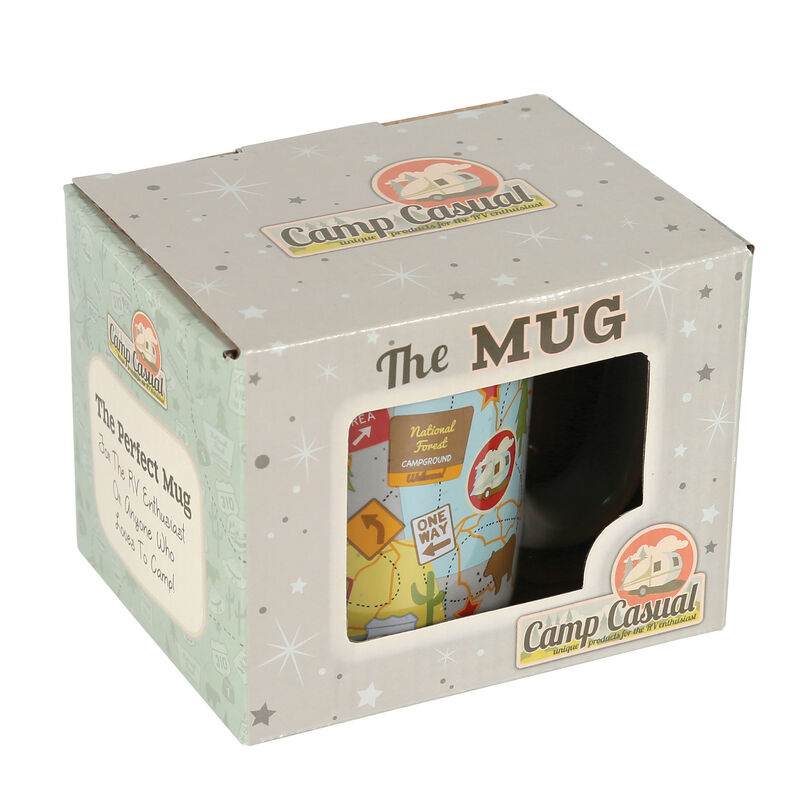 Camp Casual Mugs, Travel Map image number 4