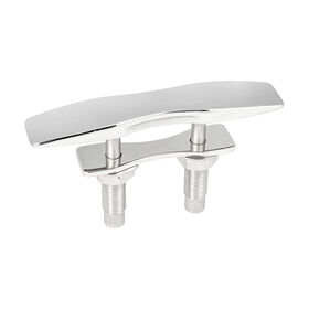 Whitecap 10" Contoured Absolute Flush Pull-Up Cleat, Each