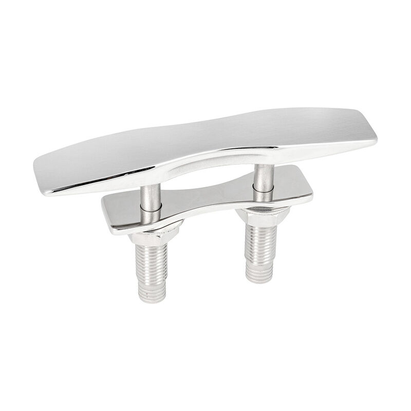 Whitecap 10" Contoured Absolute Flush Pull-Up Cleat, Each