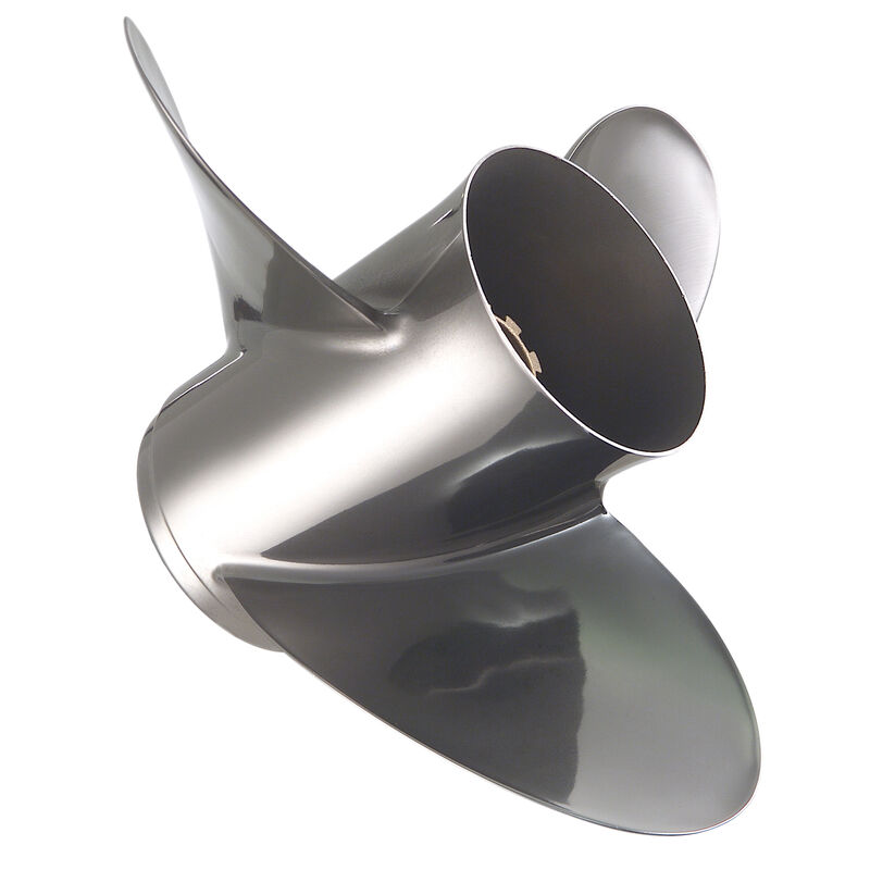 Quicksilver Thunderbolt 3-Blade Modular Prop / Stainless 15.25 dia x 19 pitch LH
