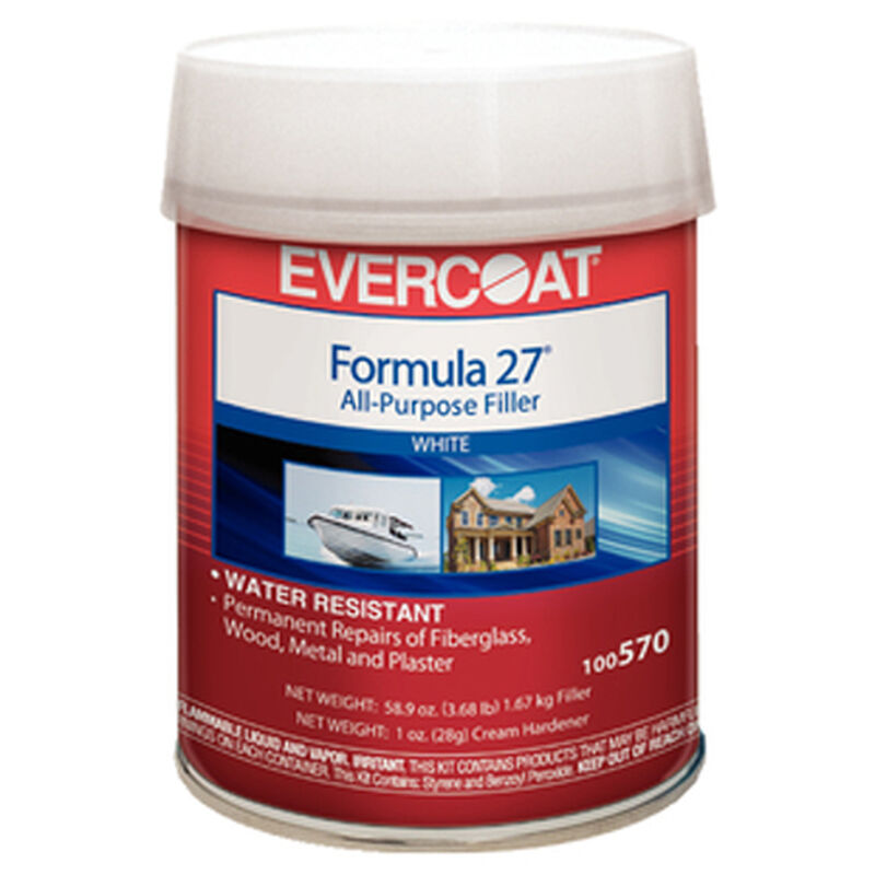 Evercoat Marine Formula 27 All Purpose Filler, Quart image number 1