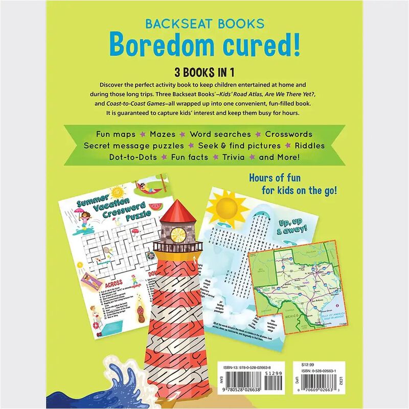 Rand McNally The Ultimate Backseat Book 3-in-1 Kids' Activity Book image number 5