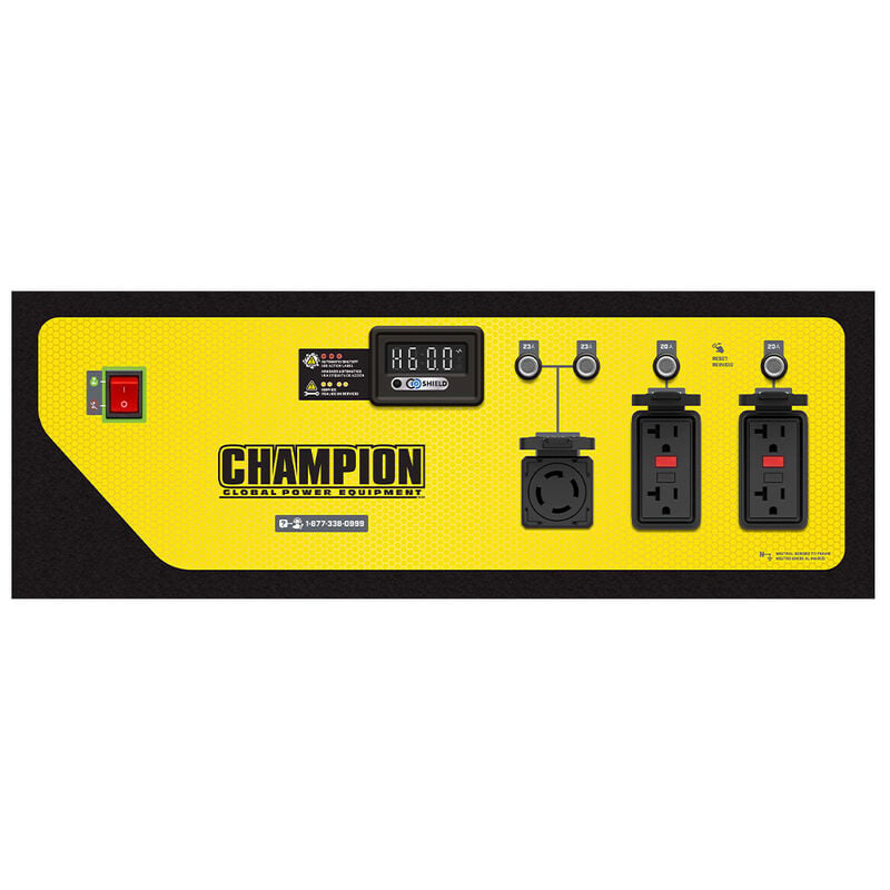 Champion 5500-Watt Portable Generator with CO Shield image number 4