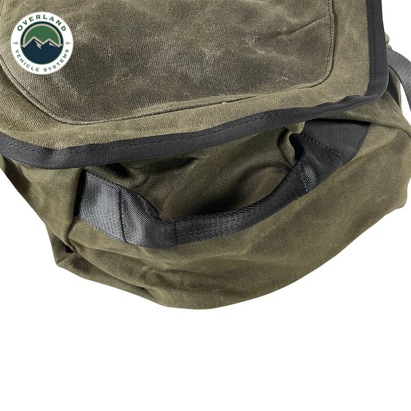 Overland Vehicle Systems Waxed Canvas Large Duffle Bag image number 4