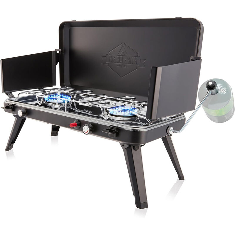 Hike Crew Portable Gas Camping Grill and Griddle, 13,000 BTU image number 9