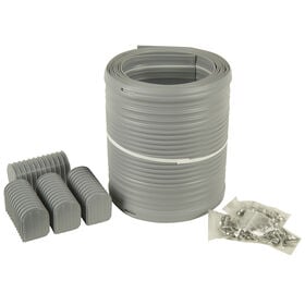 Caliber 16' Bunk Wrap Kit For 2" x 6" Bunks, Light Gray
