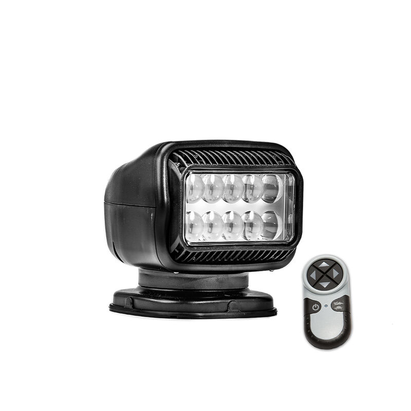 Golight GT LED Searchlight with Wireless Handheld Remote, Permanent Mount, Black
