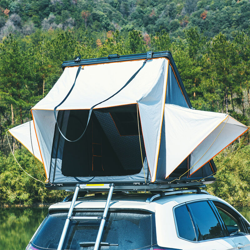 Trustmade Scout Pro Triangle Aluminum Hardshell Rooftop Tent with Roof Rack image number 5