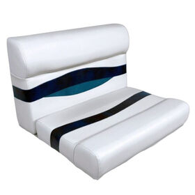 Horizon Manufacturing Elite Series 28" Cushion Set Only - White/Navy/Blue 