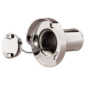 Chrome-Plated Zamac Gas Deck Fill