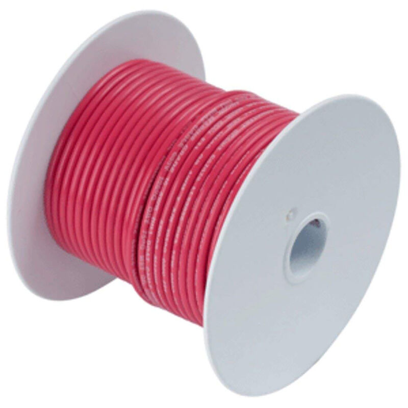 Ancor Red Tinned Copper Wire (18 AWG), 500' image number 1