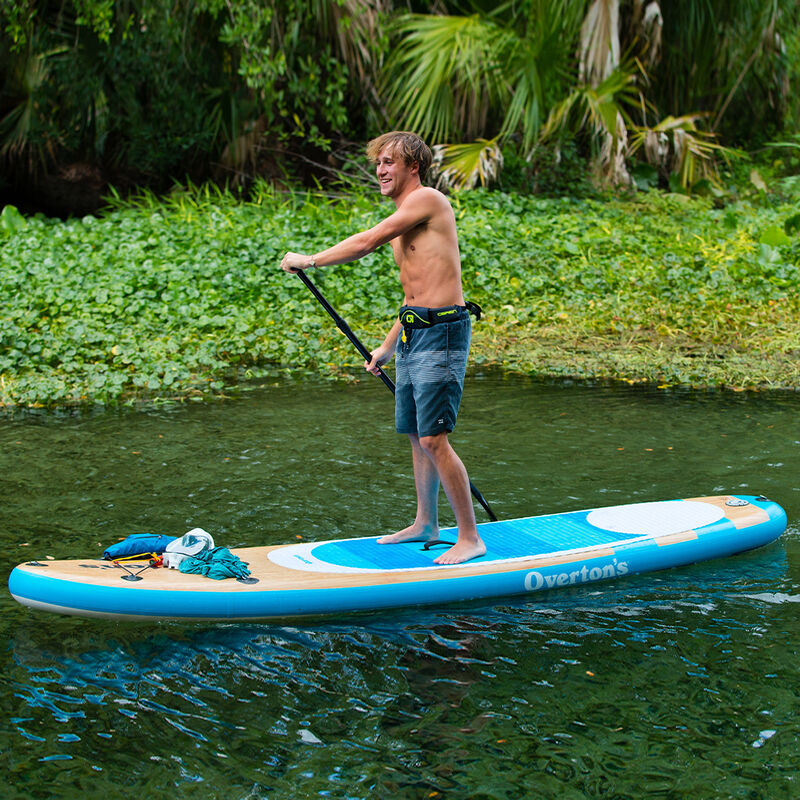 Overton's Inflatable Stand Up Paddleboard Package image number 4