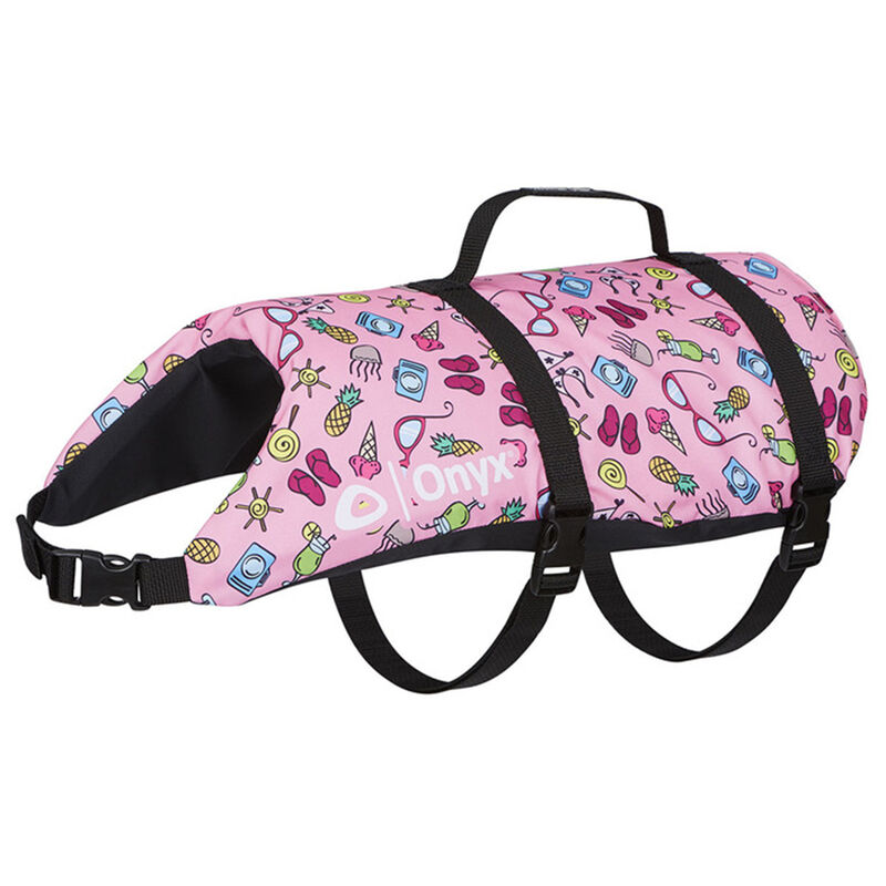 Onyx Nylon Pet Life Vest image number 1
