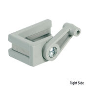Pontoon Boat Safety Gate Latch, Right-Side Latch for 1-1/8" Rail