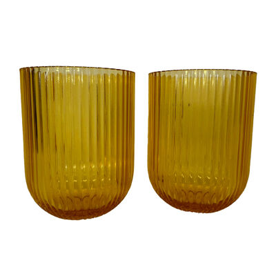 Phantom Chef 16oz Acrylic Tumbler 2-Pack - Mustard