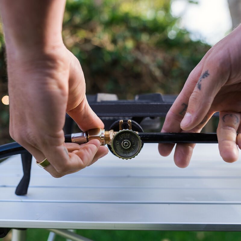 Stansport Double-Burner Cast Iron Stove image number 2