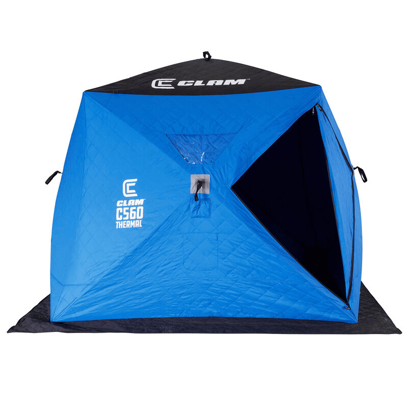 Clam Outdoor  C-560 Thermal Hub Ice Fishing Shelter  image number 1