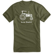 Livin' Country Men's Tractor Short-Sleeve Tee