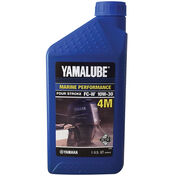 Yamaha Yamalube 4M 4-Stroke Outboard Engine Oil, Quart