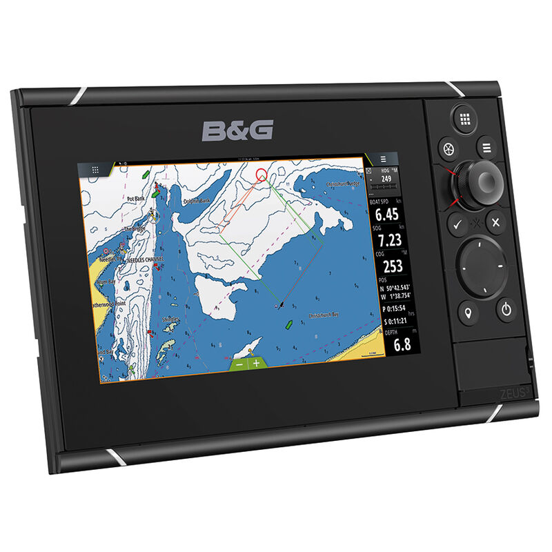 B&G Zeus 3 7" Multifunction Display With Insight Charts image number 1