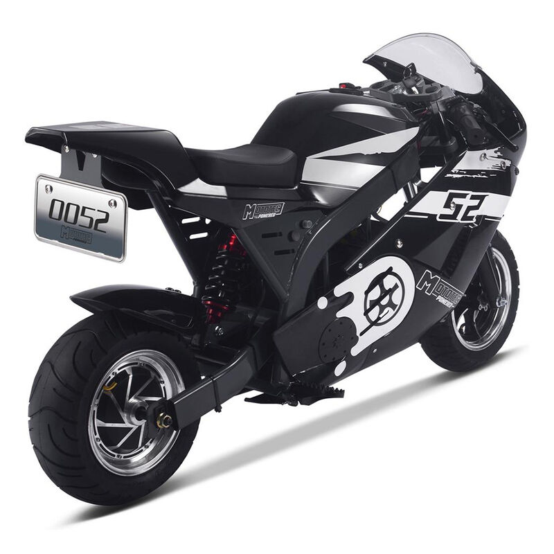 MotoTec 48V 1000W Electric Superbike image number 4
