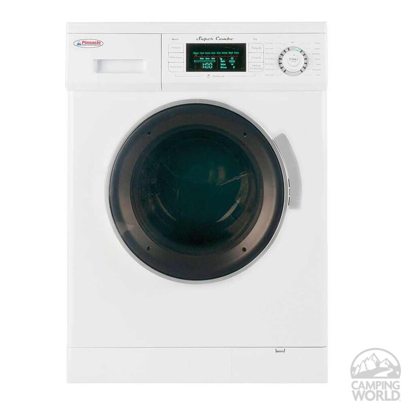 Pinnacle Super Combo Washer/Dryer 4400 with Automatic Water Level and Sensor Dry, White image number 4